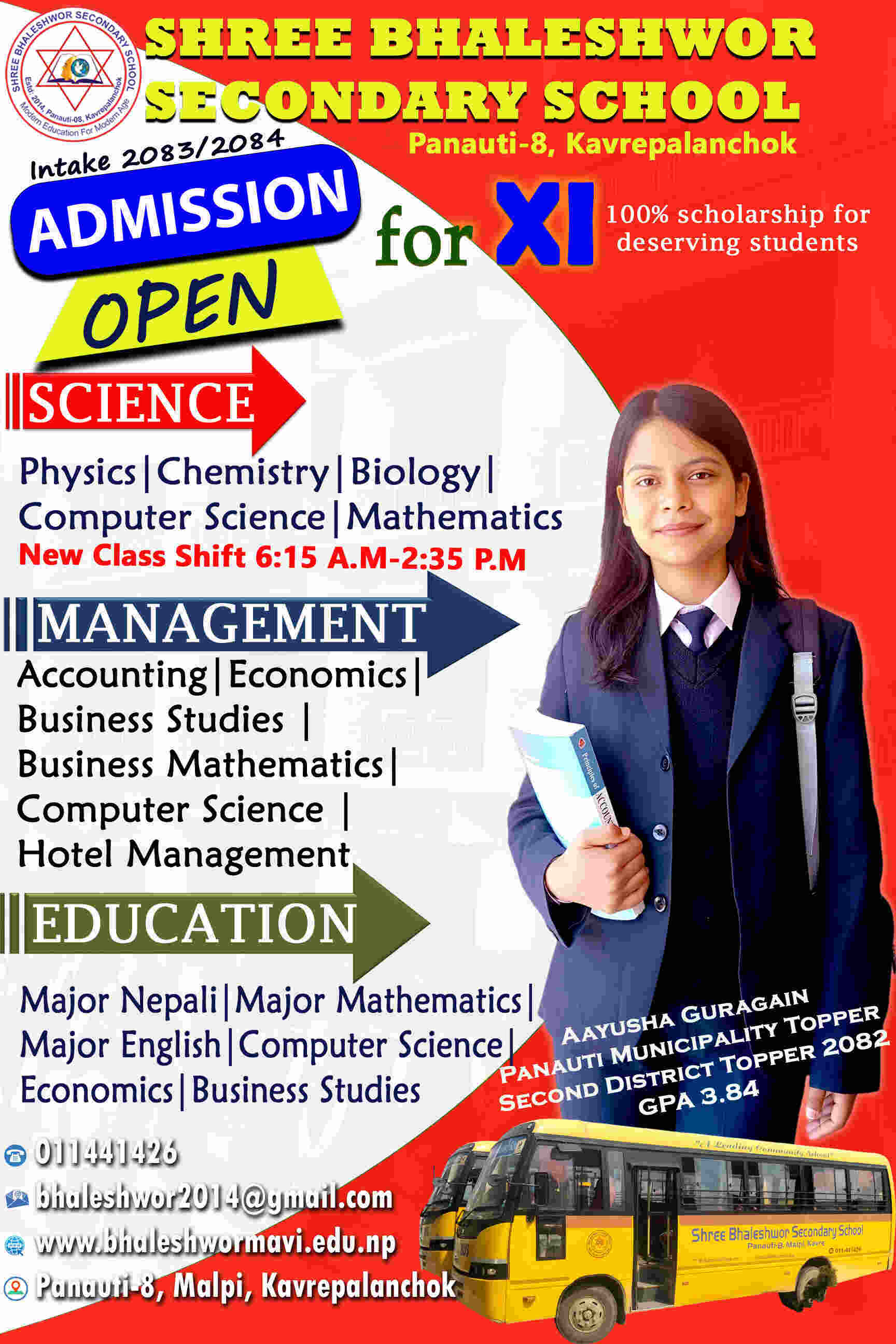 Admission Open